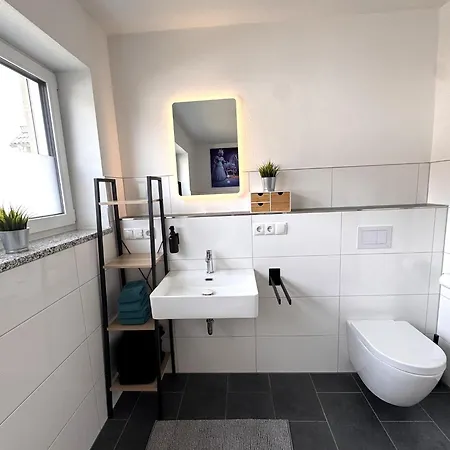 M6 Cube - Modernes Architektenhaus Mit Direktanbindung Nach Bamberg Prázdninový dům Stegaurach